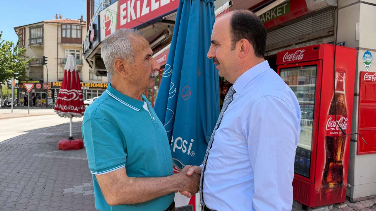 Başkan Altay Konya’da pazara çıktı 8